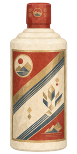 Bottle of baijiu